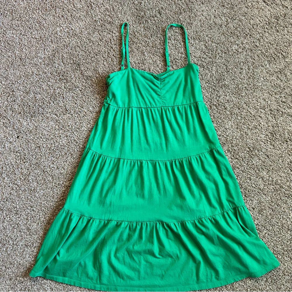 Old Navy Vibrant Green Dress